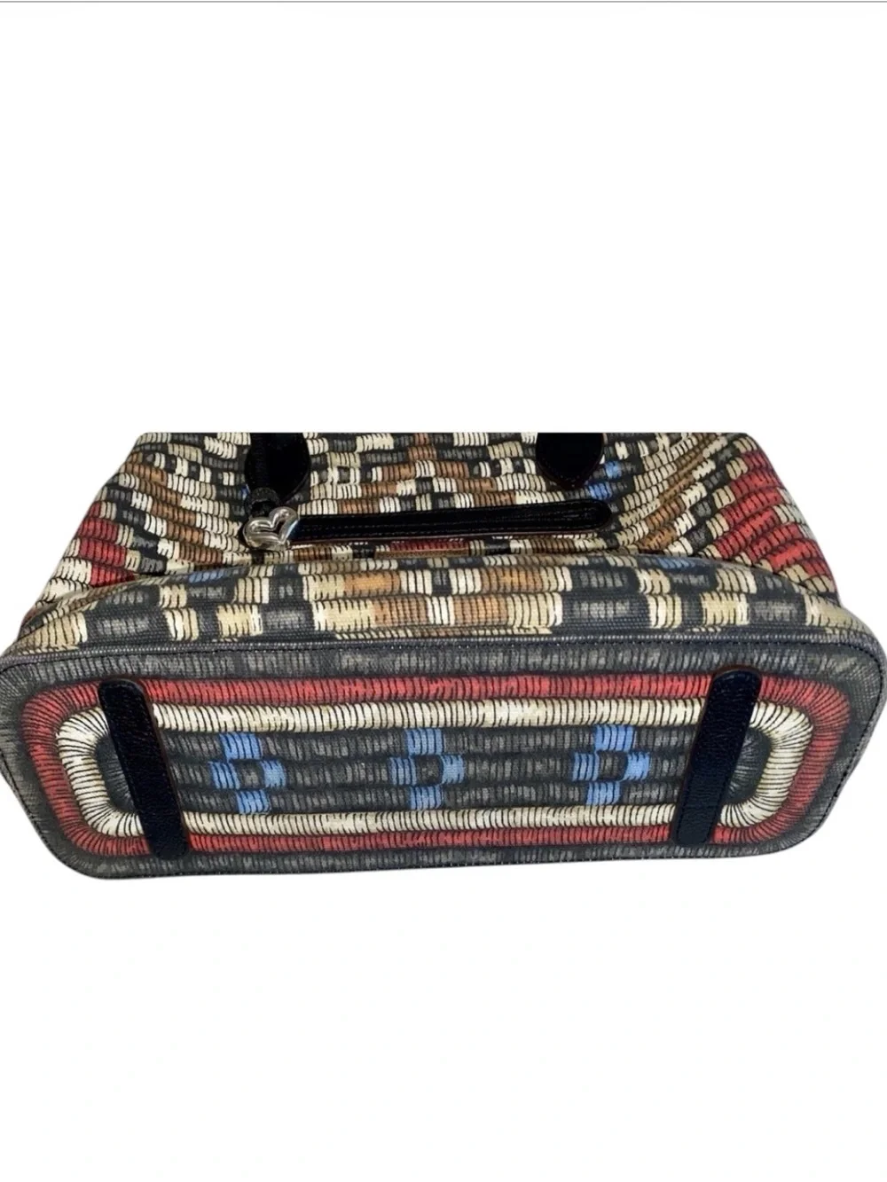 Authentic Brighton African Stories Sahara Canvas Handbag